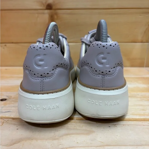 Cole Haan Grandseries Grand Pro Topspin Leather Platform Sneakers Womens 9 B - Picture 5 of 8